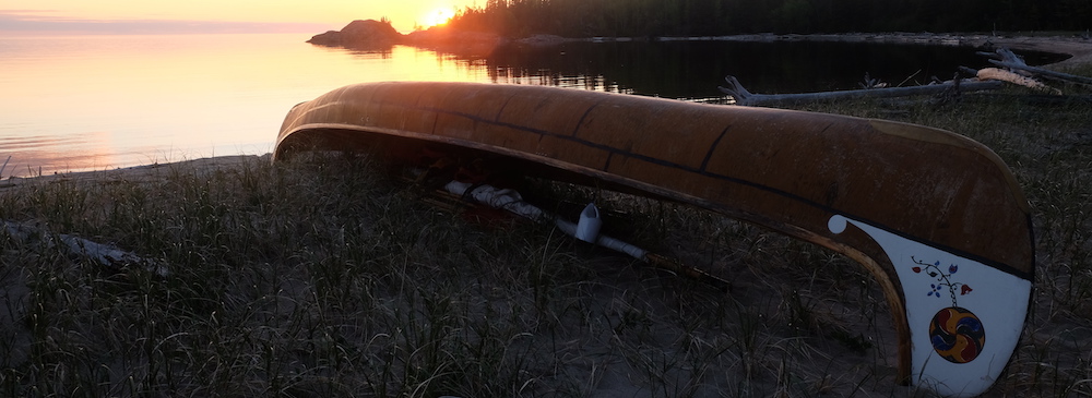 Voyage voyageur canoe header